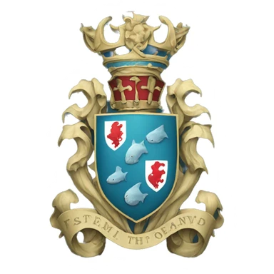 coat of arms of the ocean sticker