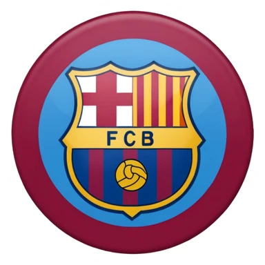 Create FC Barcelona flag emoji sticker