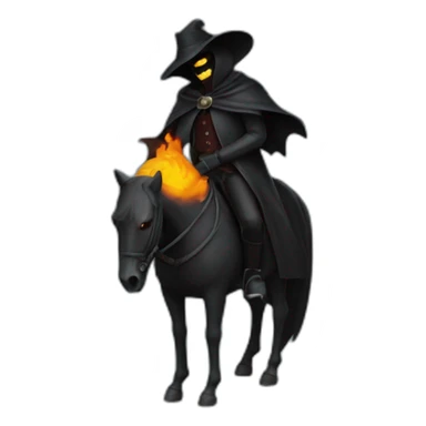 Headless horseman sticker
