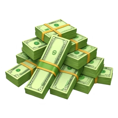 money falling sticker