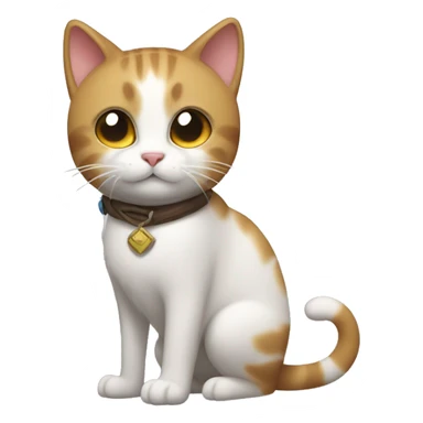 A cat playing AFK Journey sticker