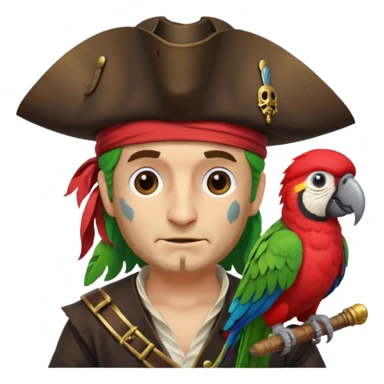 Pirata del Caribe   sticker