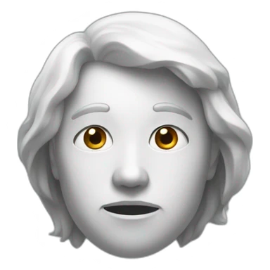 VISAGE QUI CACHE DE LA TRISTESSE sticker