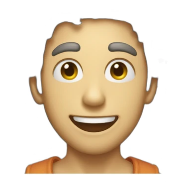 sorriso falso sticker