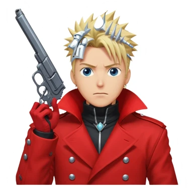 Vash from trigun stampede sticker