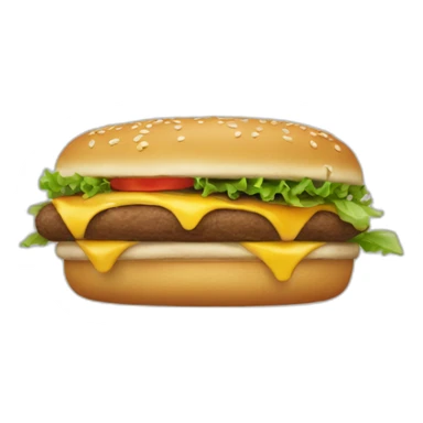 CANSADO COMIENDO HAMBUERGESA sticker