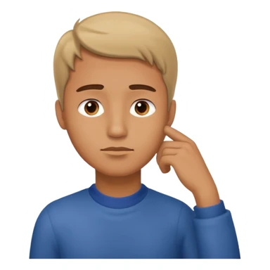 Man with Hand around neck sticker