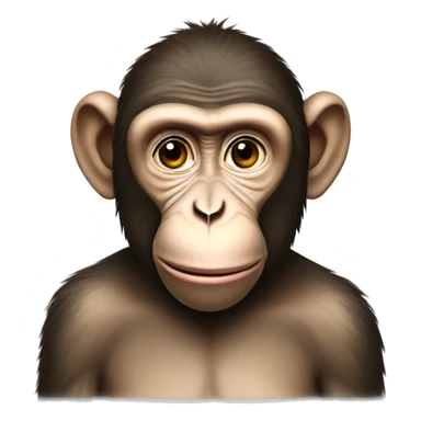 a macaque in the form of an ATM sticker