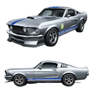 Ford Mustang GT500 sticker