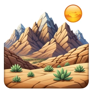 mountains in Texas sticker