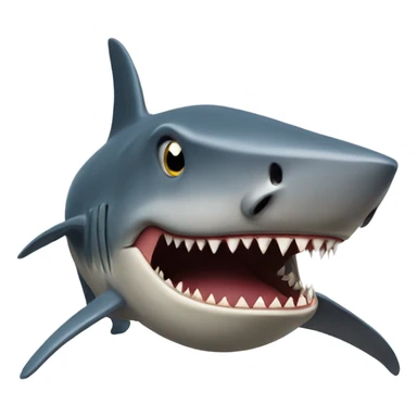 Jeff the land shark sticker
