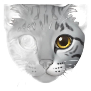 Gray Egyptian mau sticker