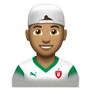 Mbappé avec le maillot d'algérie sticker