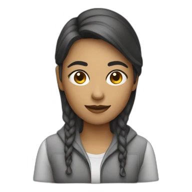 ux/ui female designer sticker