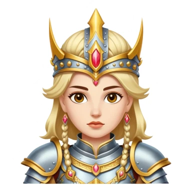 Warrior queen sticker