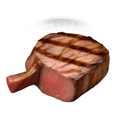 well cooked steak sticker