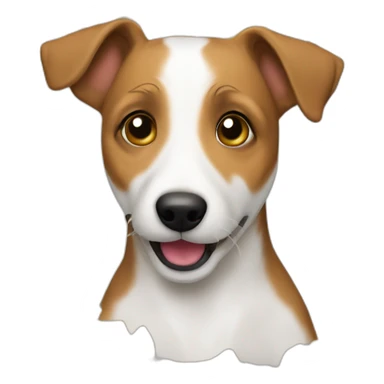 jackrussel-eating-pasta sticker