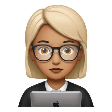 Create imoji for web developer sticker