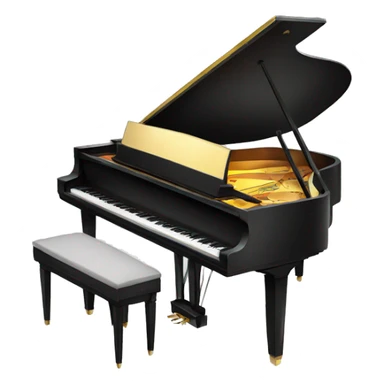 Grand piano  sticker