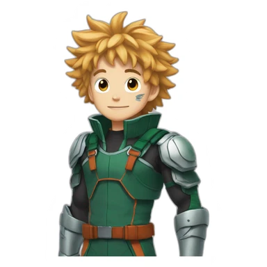 My hero academy deku sticker