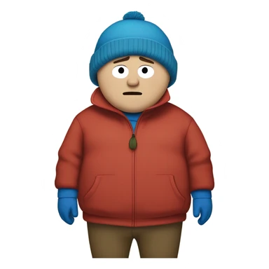 eric cartman from south park sticker