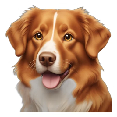 nova scotia duck tolling retriever sticker