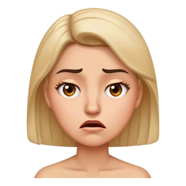 Upset girlfriend  sticker