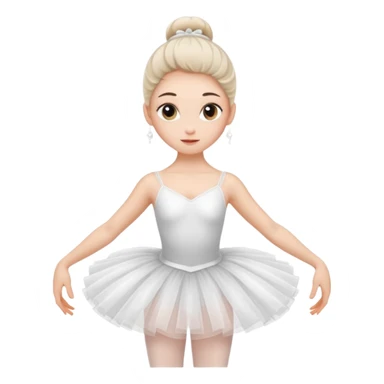 Ballerina sticker