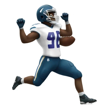 football touchdown celebration sticker