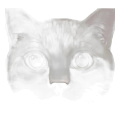 a photo of a cat sticker
