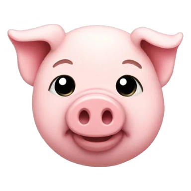 Pig stuffed animal  sticker