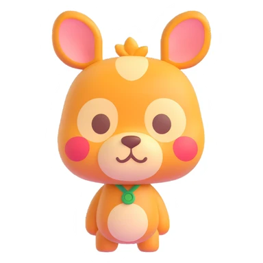 animal crossing character sticker