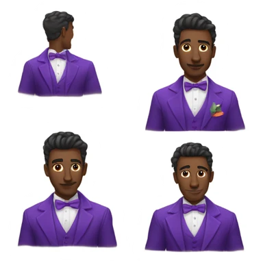 Flamboyant gay man sticker