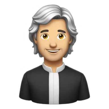Christian clavier sticker