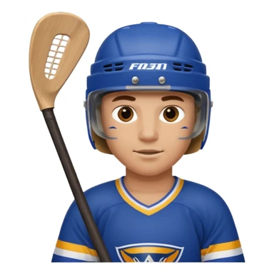 hockey player sticker