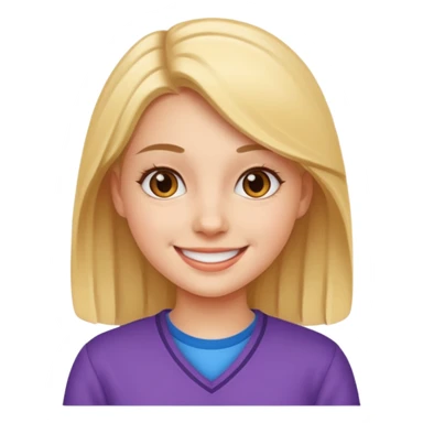 college girl sticker