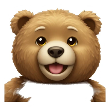 Teddy bear inlove sticker