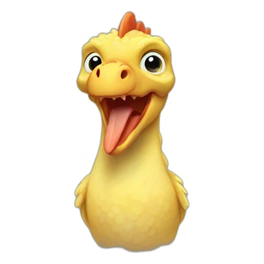 Dinosaur Chicken Hybrid sticker