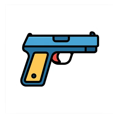 Gun sticker