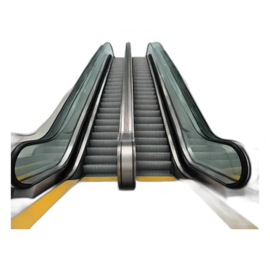 Escalator sticker