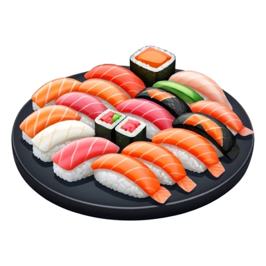 nigiri plate sticker