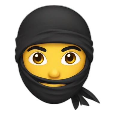 Tunisian ninja sticker