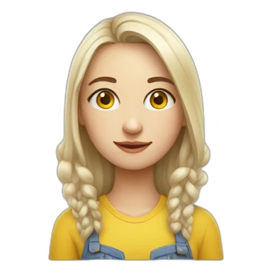 ux/ui designer ukraine girl sticker