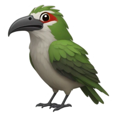 Huelga bird sticker