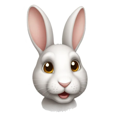 ear rabbit sticker