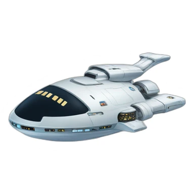 starship enterprise sticker