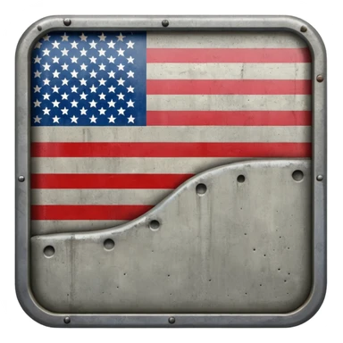 USA Military base  sticker