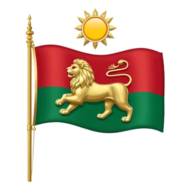 پرچم پهلویی sticker