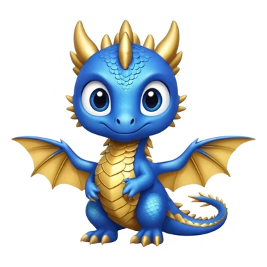 Je veux un petit dragon mignon style fourth wing sticker