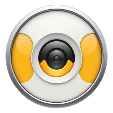 photographic logo sticker